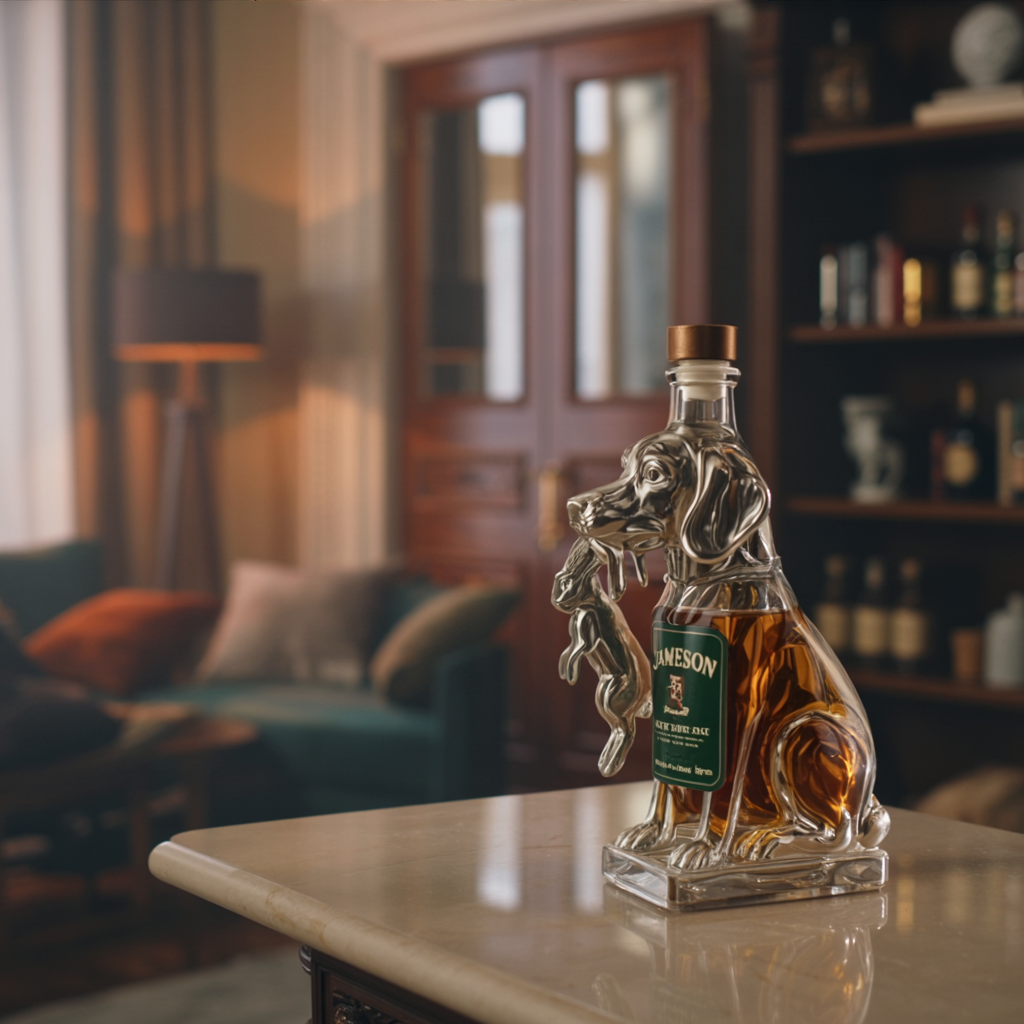 Bouteilles de whisky - Édition pour chiens