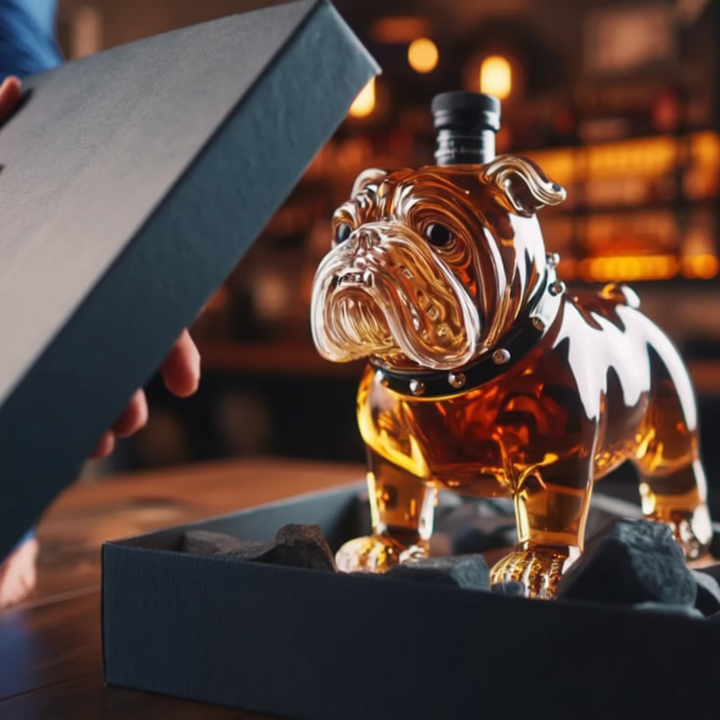 Bouteille de whisky - Édition Bulldog