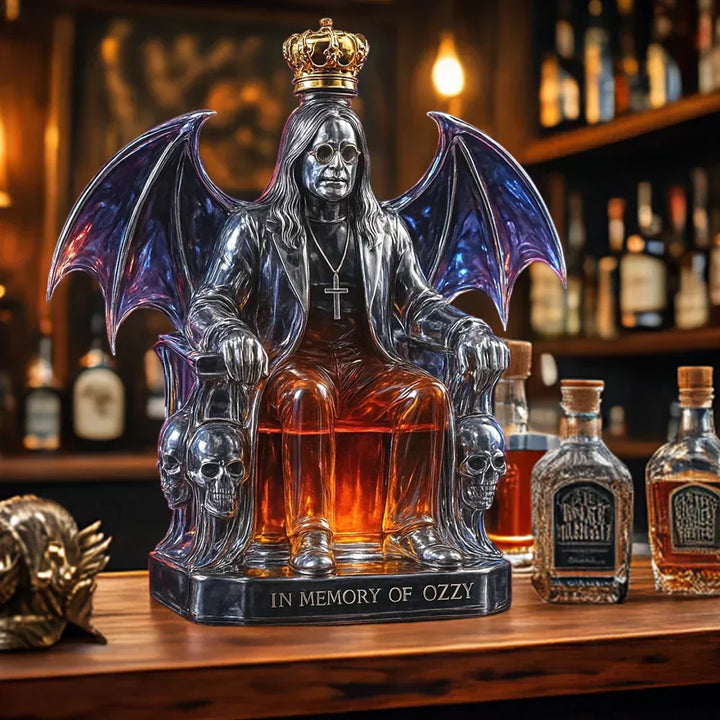 Le roi immortalisé — une bouteille de whisky emblématique pour les collectionneurs