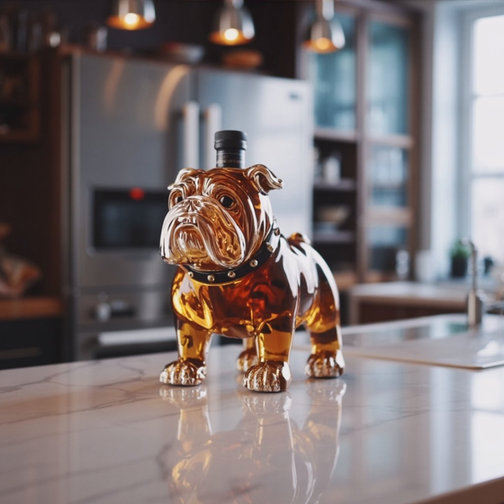 Bouteille de whisky - Édition Bulldog