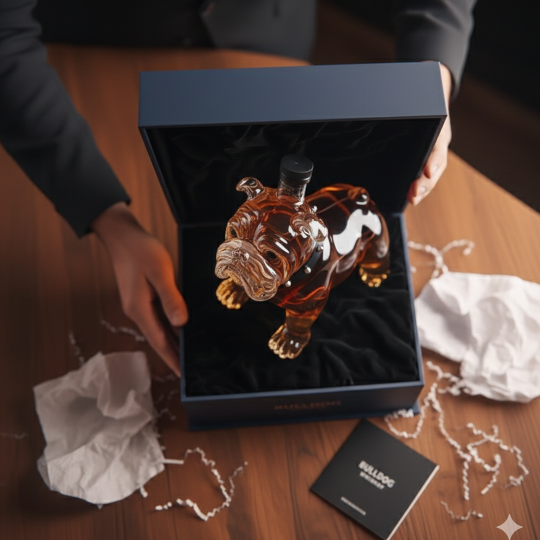 Bouteille de whisky - Édition Bulldog