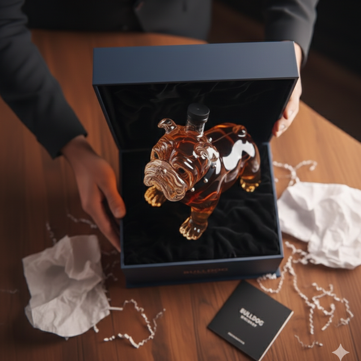 Bouteille de whisky - Édition Bulldog