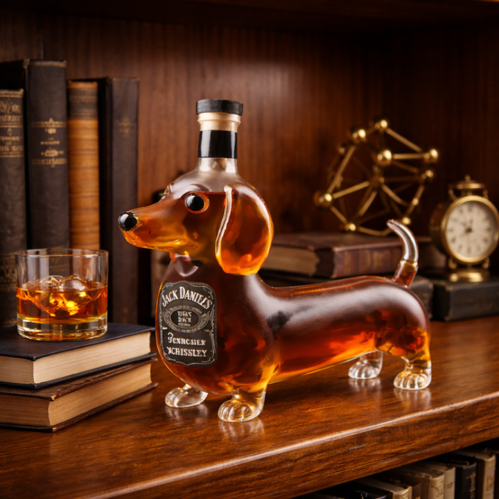 Jack Daniel's Whisky Bouteille - Édition Teckel