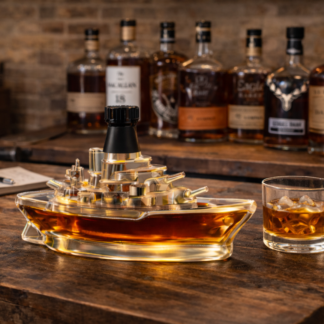 Bouteille de whisky - Édition marine