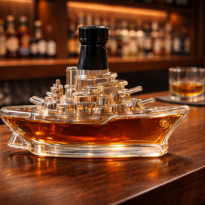 Bouteille de whisky - Édition marine