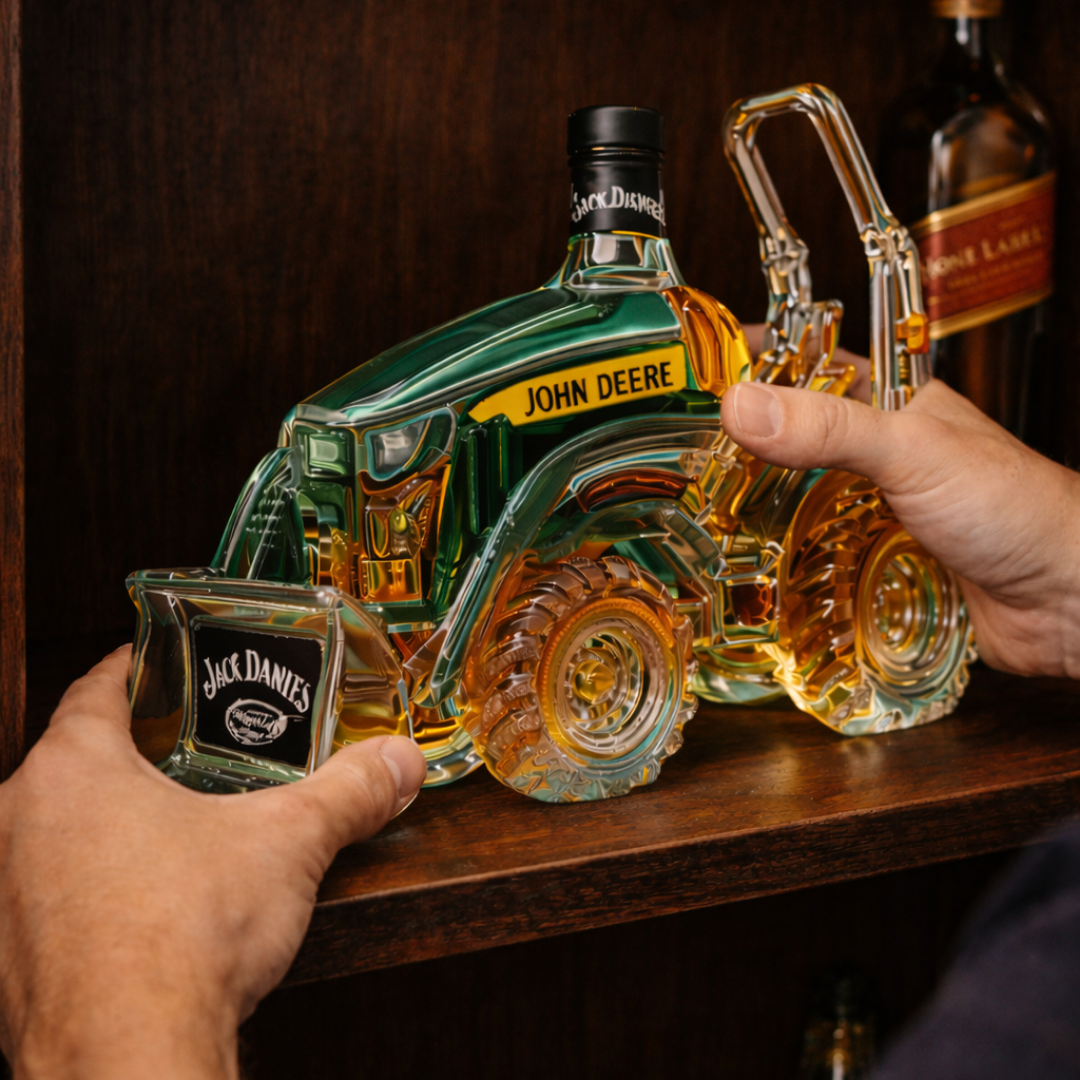 Bouteille de Jack Daniel's Whisky - Édition Tracteur