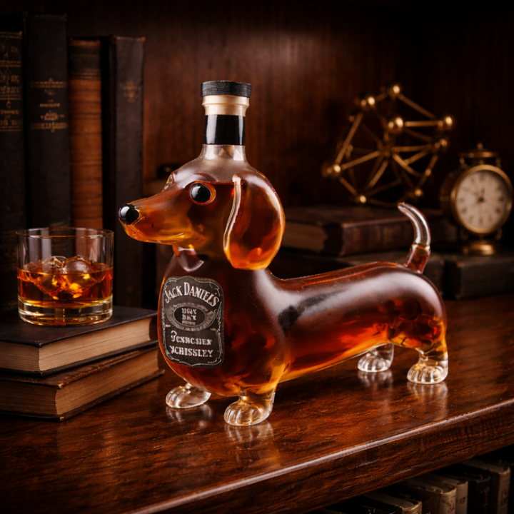 Jack Daniel's Whisky Bouteille - Édition Teckel