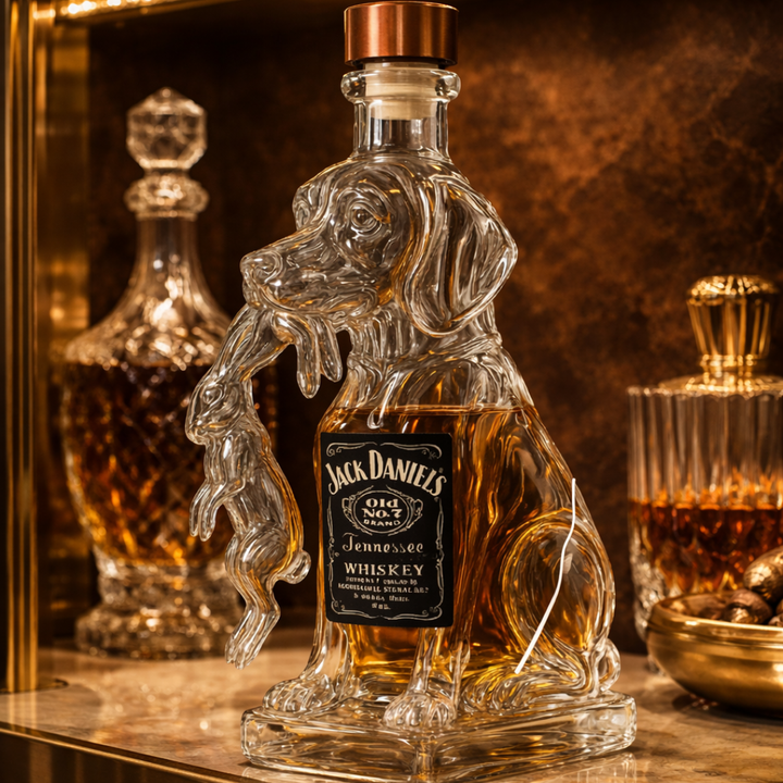Bouteilles de whisky - Édition pour chiens