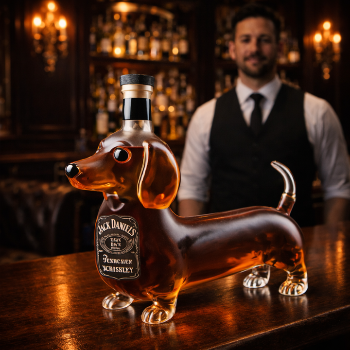 Jack Daniel's Whisky Bouteille - Édition Teckel