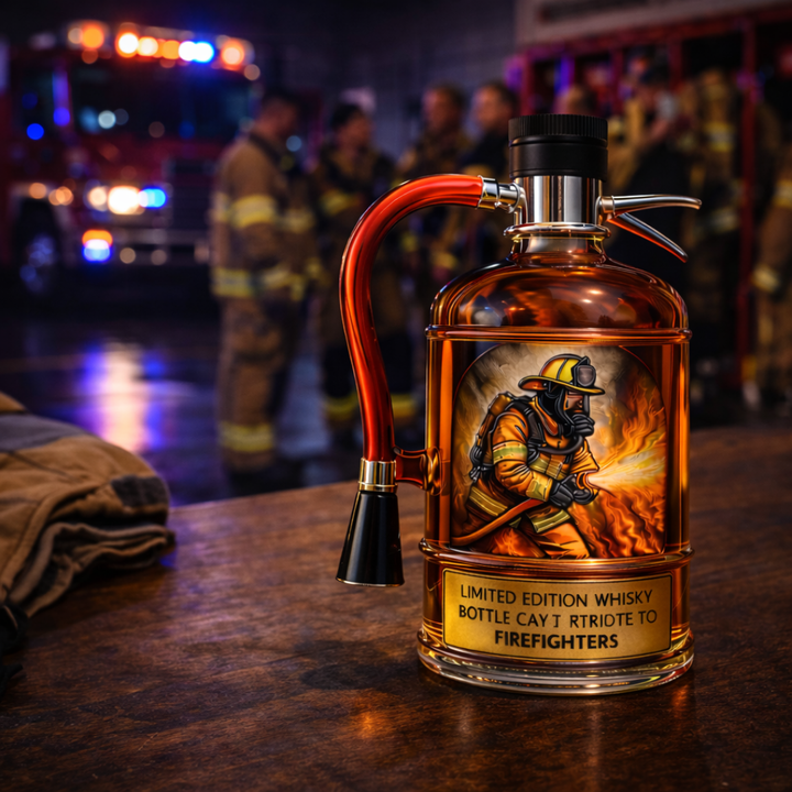 Bouteille de whisky - Édition extincteur