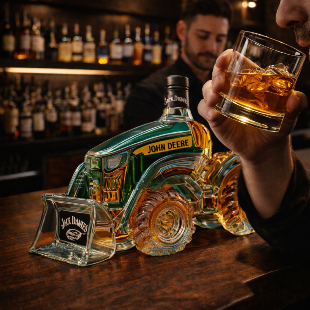 Bouteille de Jack Daniel's Whisky - Édition Tracteur