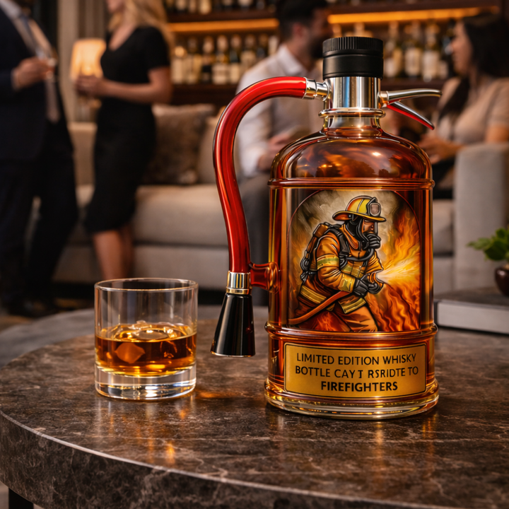 Bouteille de whisky - Édition extincteur