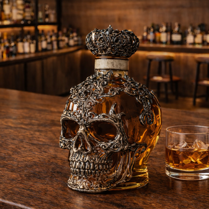 Bouteille de whisky - Édition Crâne