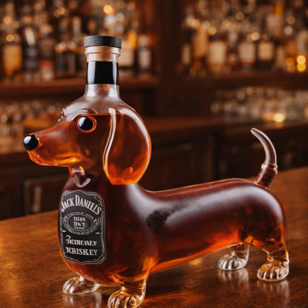 Jack Daniel's Whisky Bouteille - Édition Teckel