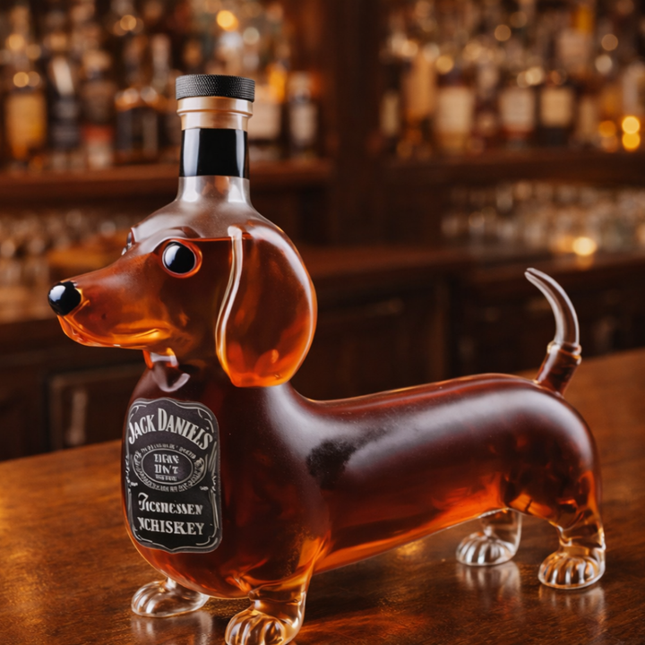 Jack Daniel's Whisky Bouteille - Édition Teckel