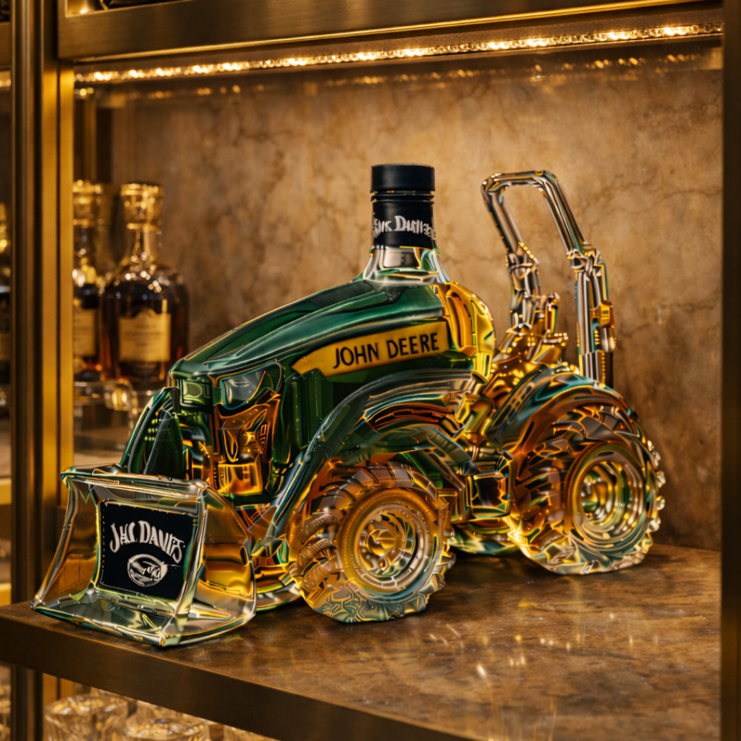 Bouteille de Jack Daniel's Whisky - Édition Tracteur