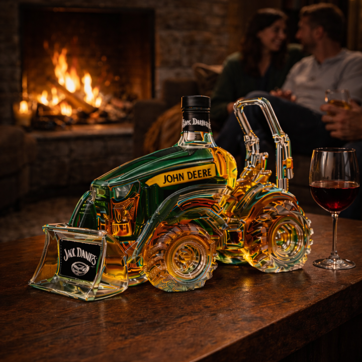 Bouteille de Jack Daniel's Whisky - Édition Tracteur