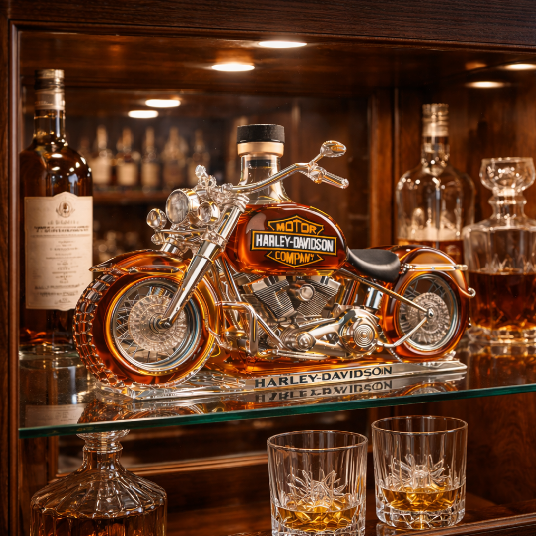 Bouteille de whisky - Édition Harley-Davidson