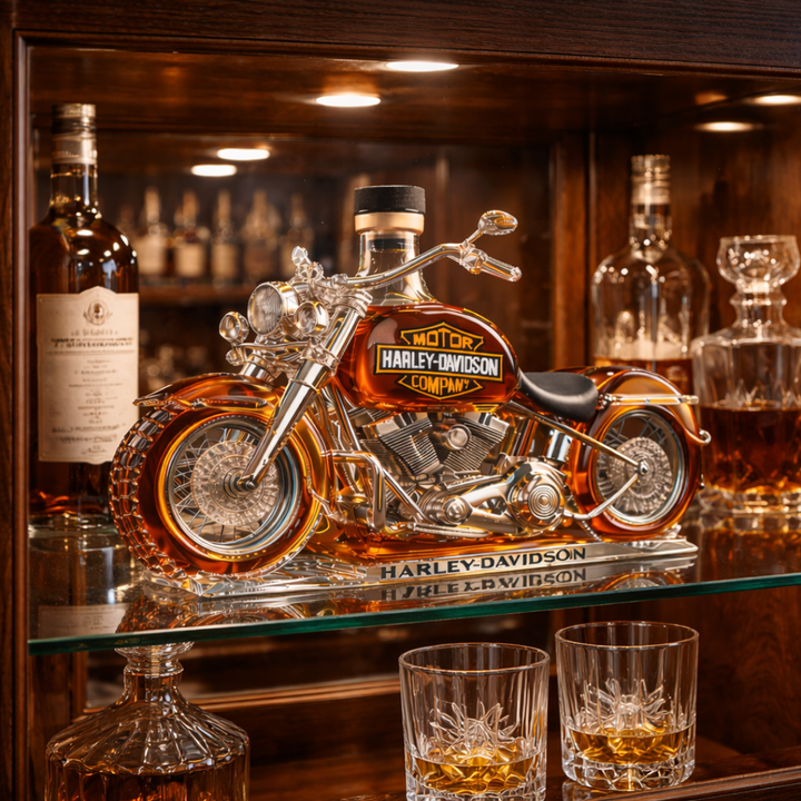 Bouteille de whisky - Édition Harley-Davidson