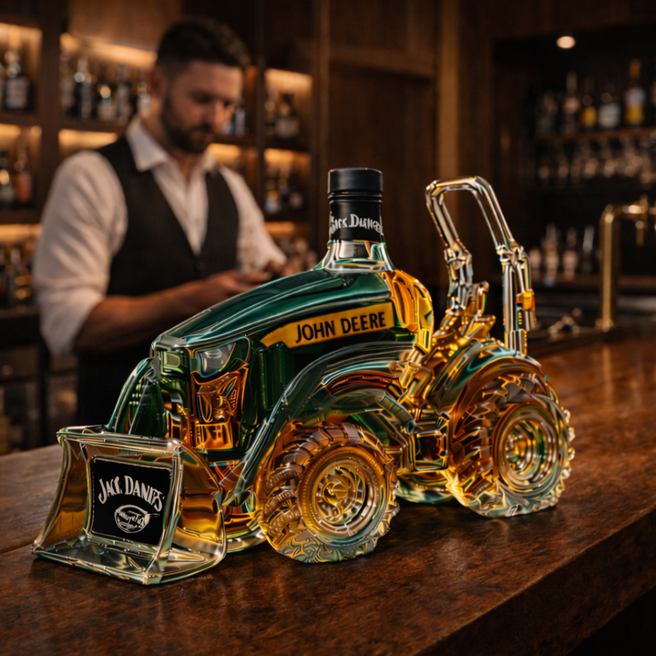 Bouteille de Jack Daniel's Whisky - Édition Tracteur