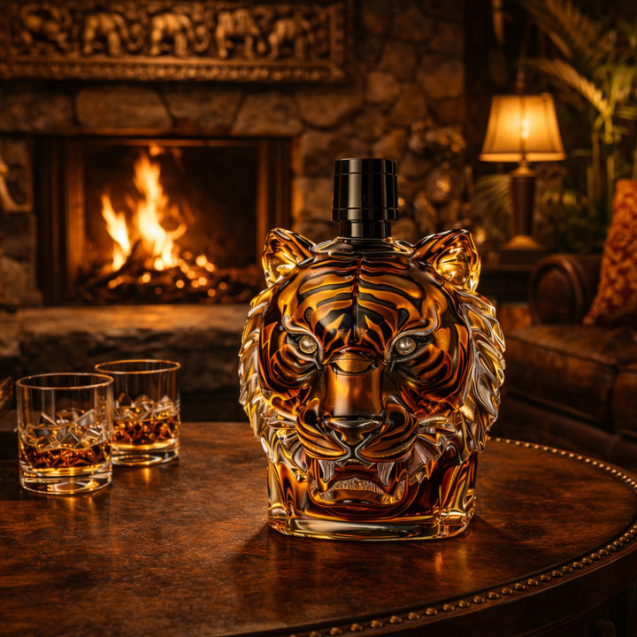 Bouteille de whisky - Édition Tigre