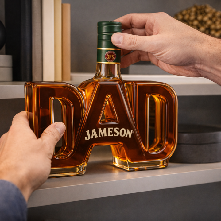 Bouteille de whisky Jack Daniel's - Édition Tata