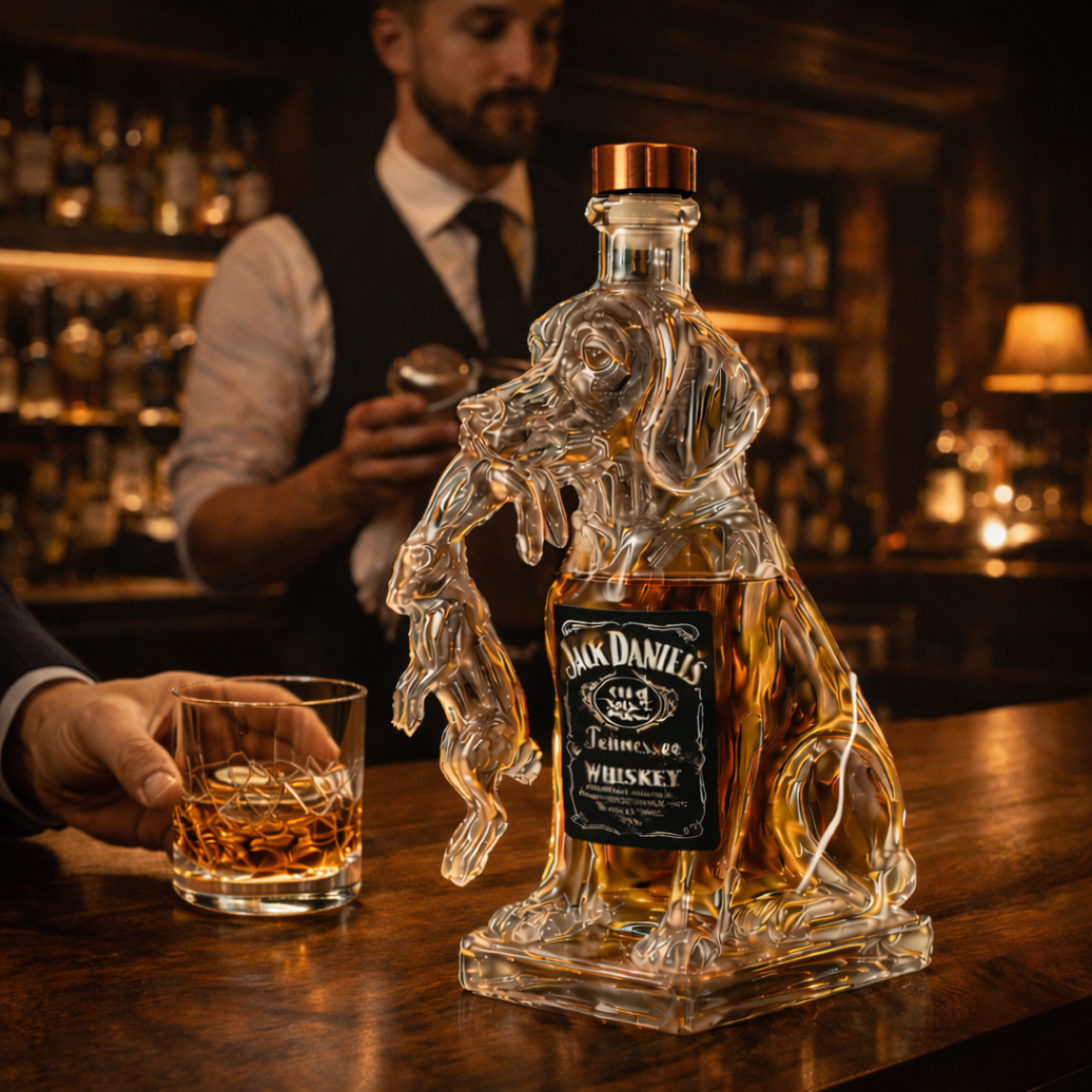 Bouteilles de whisky - Édition pour chiens