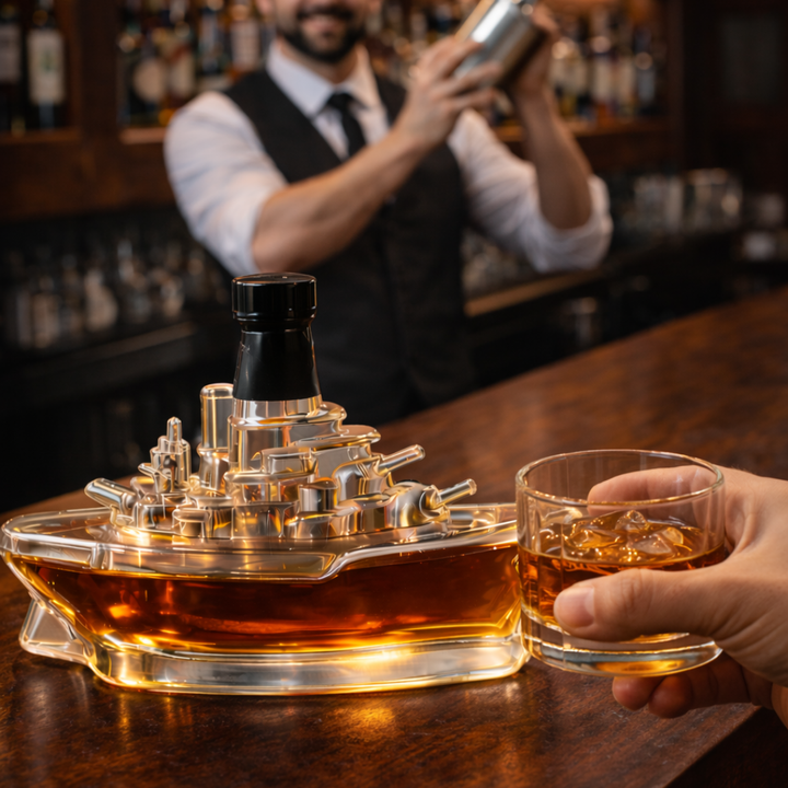 Bouteille de whisky - Édition marine