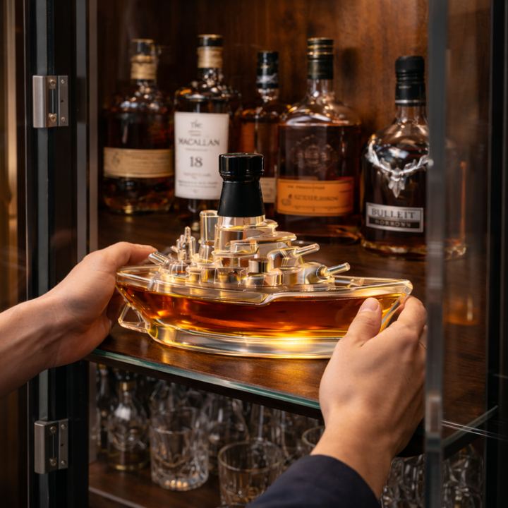 Bouteille de whisky - Édition marine