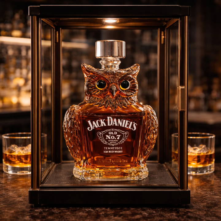 Bouteille de whisky - Édition loutre