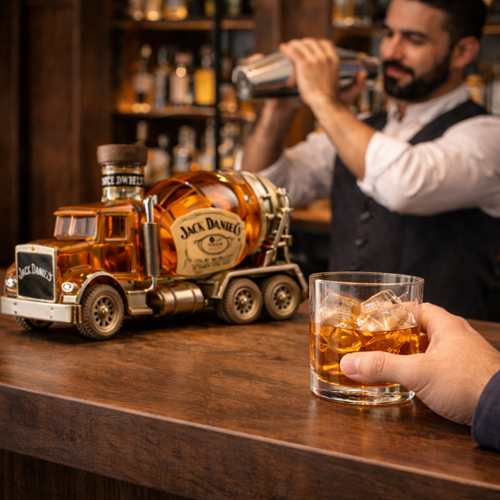 Bouteille de whisky Jack Daniel's - Édition Truck
