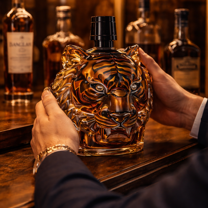 Bouteille de whisky - Édition Tigre