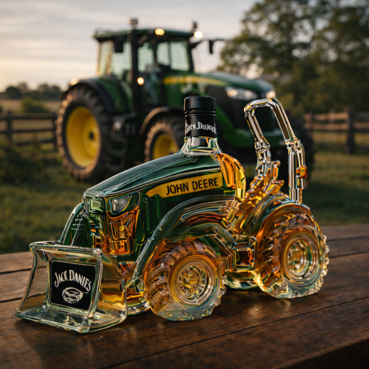 Bouteille de Jack Daniel's Whisky - Édition Tracteur