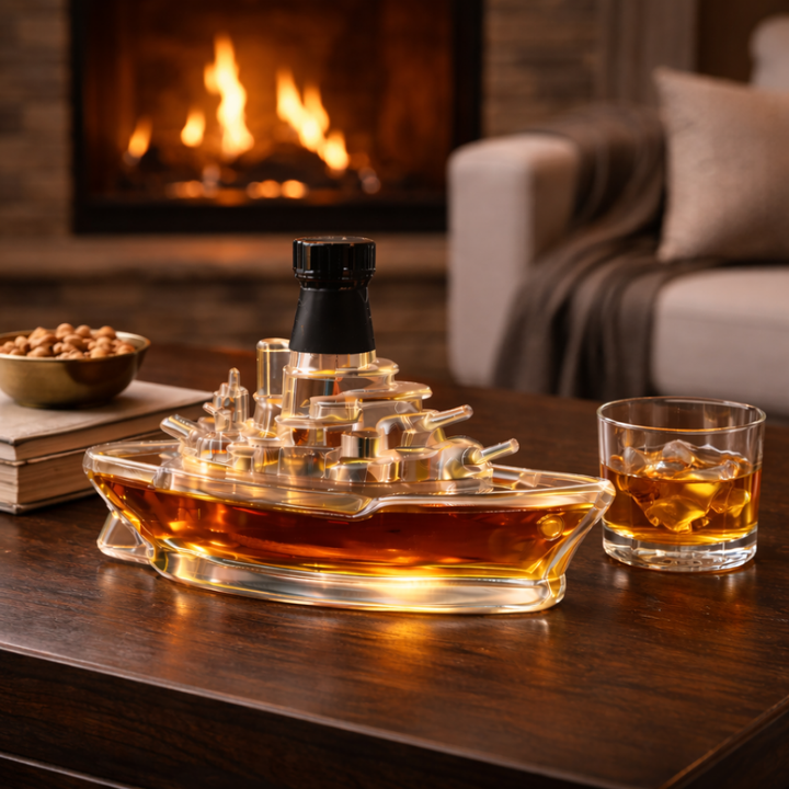 Bouteille de whisky - Édition marine
