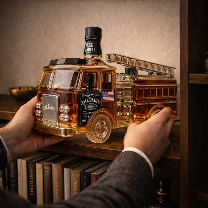 Bouteille de whisky Jack Daniel's - Édition Pompiers