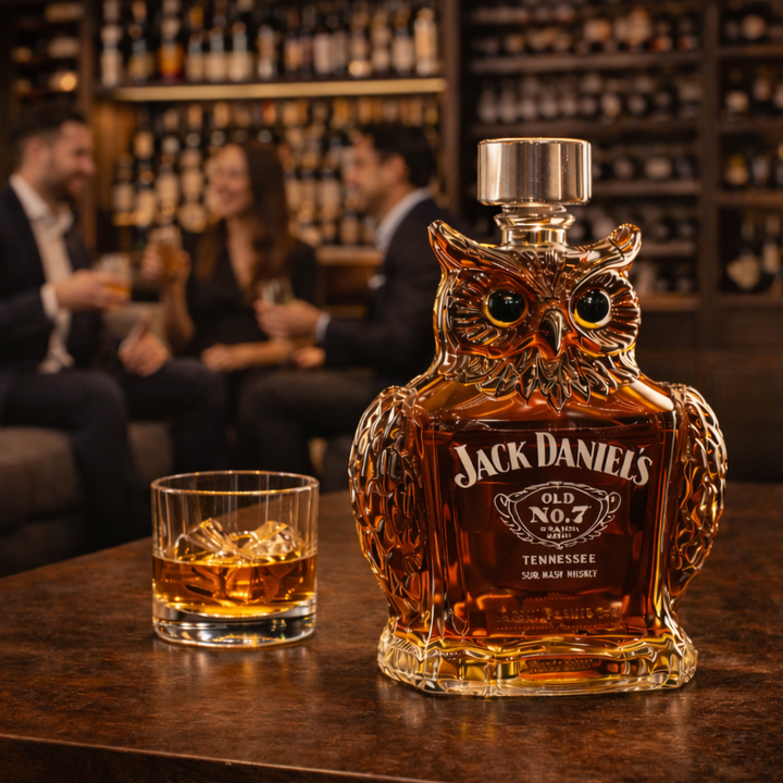 Bouteille de whisky - Édition loutre
