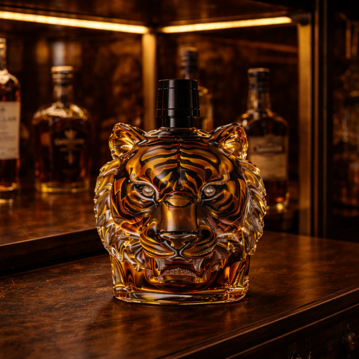 Bouteille de whisky - Édition Tigre