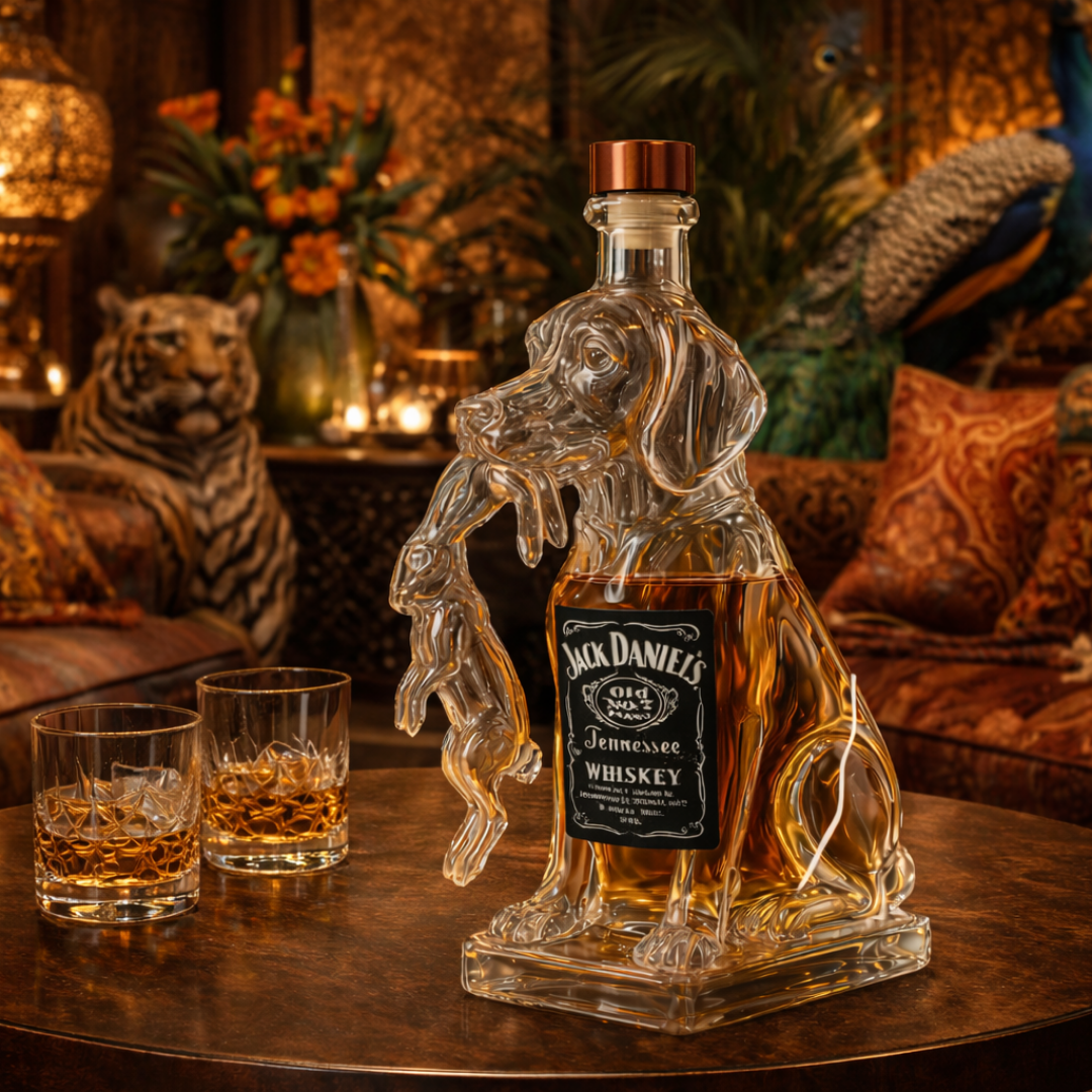 Bouteilles de whisky - Édition pour chiens