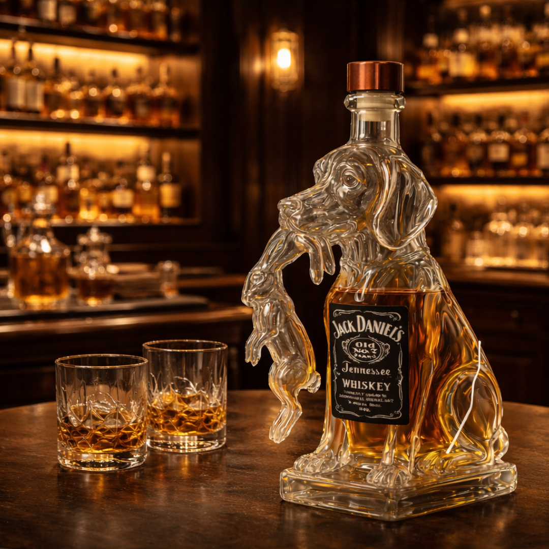 Bouteilles de whisky - Édition pour chiens