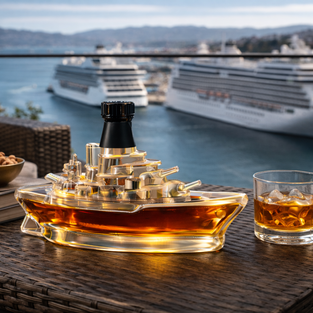 Bouteille de whisky - Édition marine