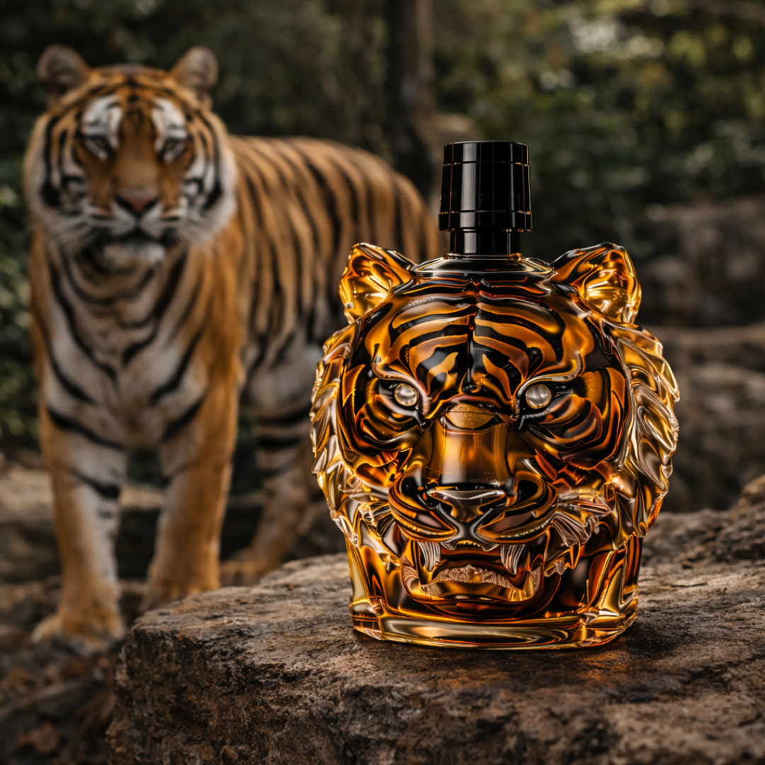 Bouteille de whisky - Édition Tigre