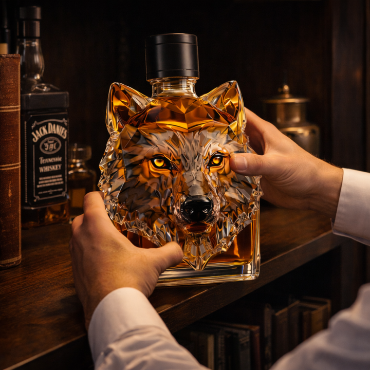 Bouteille de whisky - Édition du Loup