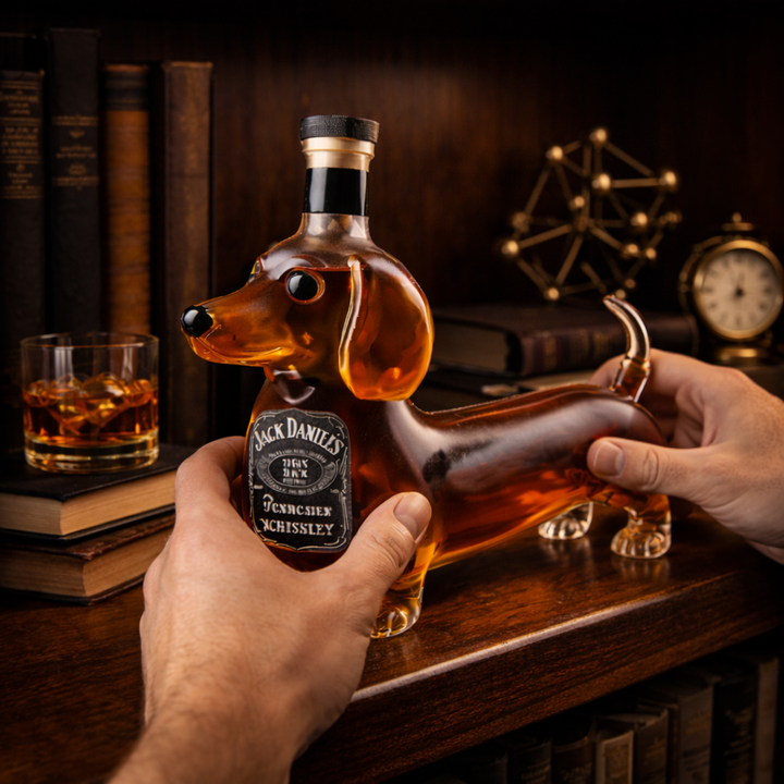 Jack Daniel's Whisky Bouteille - Édition Teckel