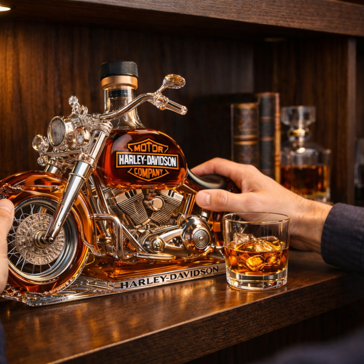 Bouteille de whisky - Édition Harley-Davidson